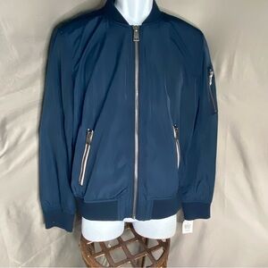Levi's Navy Bomber style jacket New with $100 tag XL
